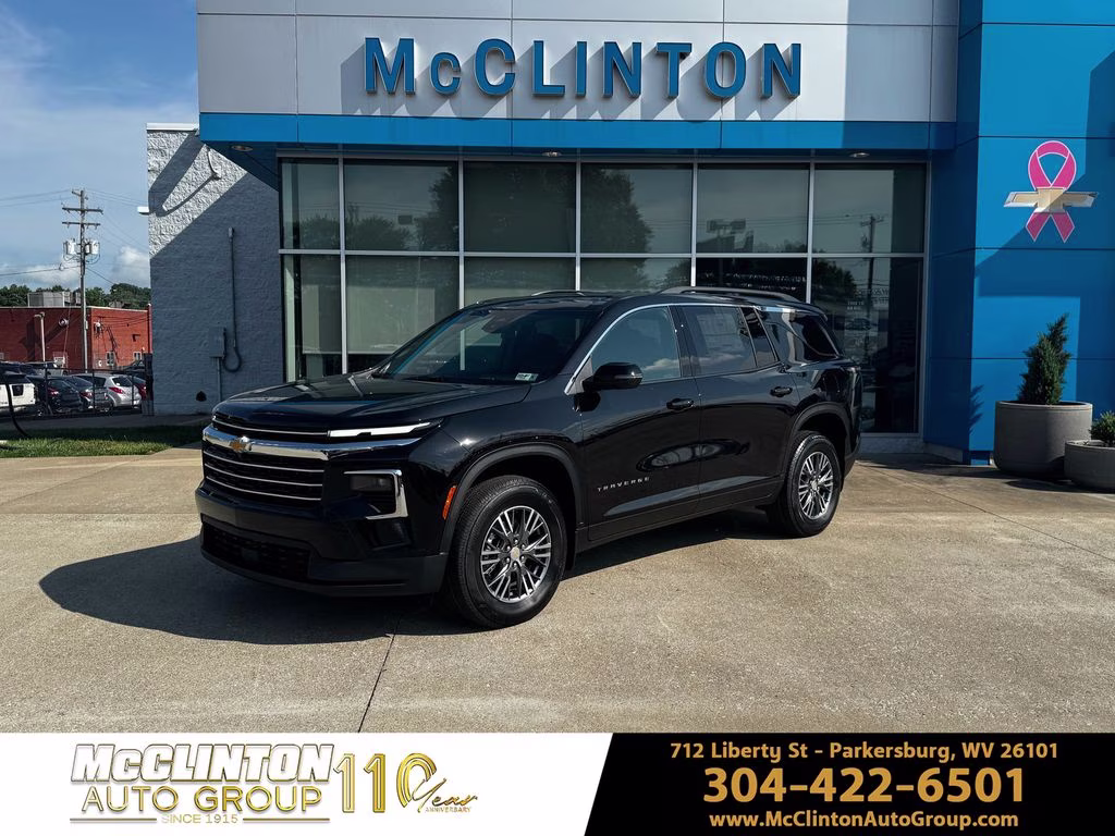 2026 Mosaic Black Metallic Chevrolet Traverse LT AWD SUV
