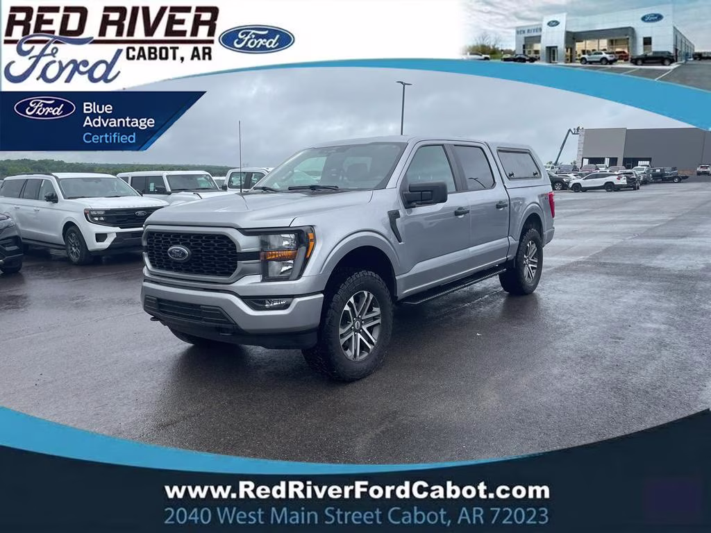 2023 ICONIC SILVER METALLIC Ford F-150 XL 4X4 Truck