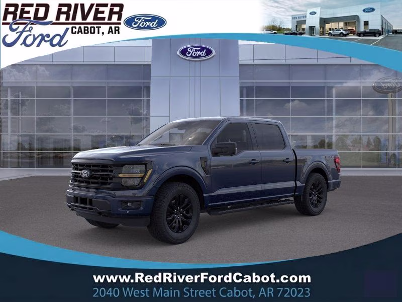 2026 Antimatter Blue Metallic Ford F-150 XLT 4X4 Truck