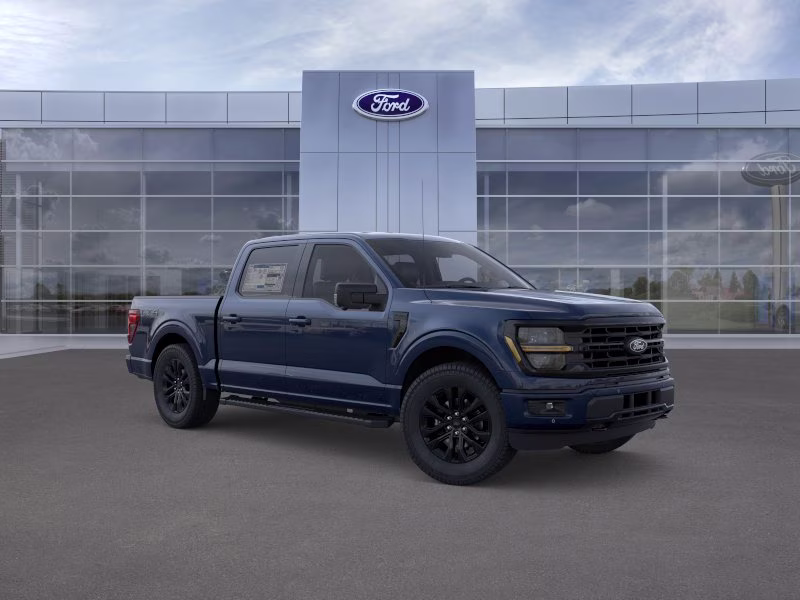 2026 Antimatter Blue Metallic Ford F-150 XLT 4X4 Truck
