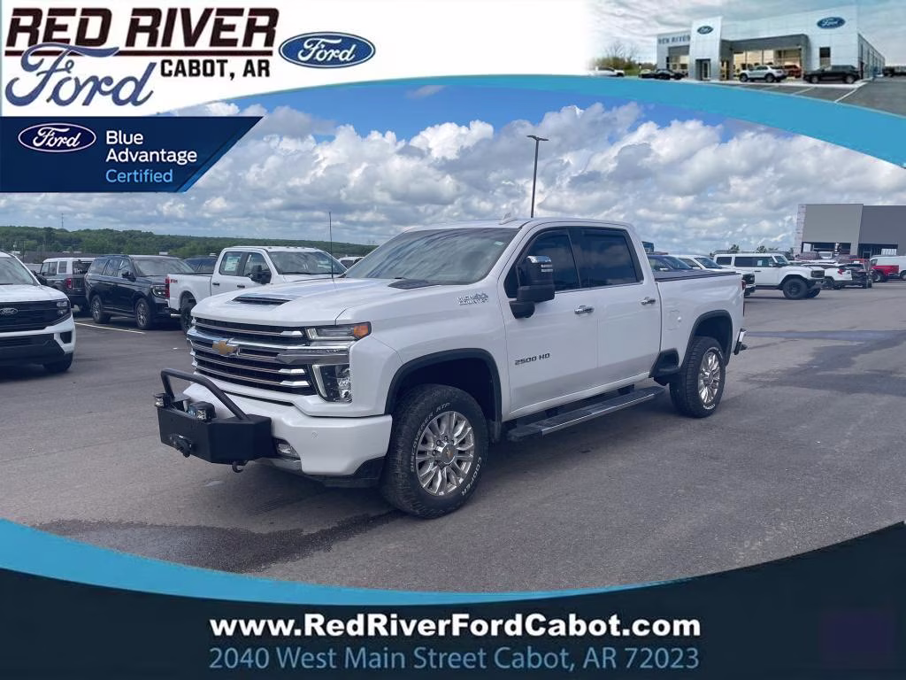 2022 Iridescent Pearl Tricoat Chevrolet Silverado High Country 4X4 Truck