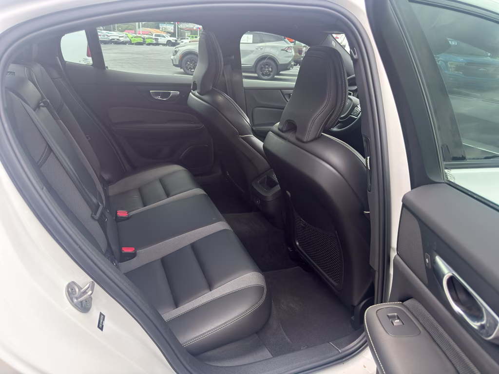 2024 Crystal White Metallic Volvo S60 Plus Black Edition AWD Sedan