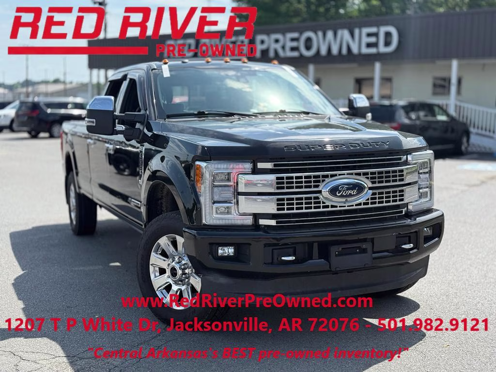 2017 Shadow Black Ford Super Duty F-250 SRW Platinum 4X4 Truck
