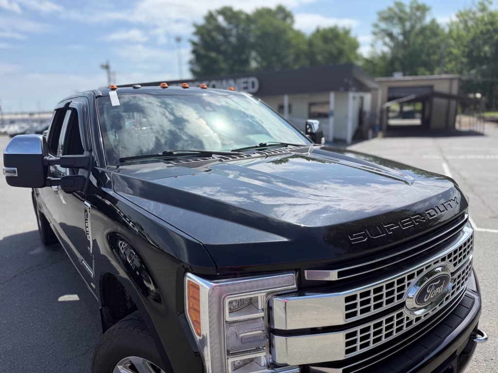 2017 Shadow Black Ford Super Duty F-250 SRW Platinum 4X4 Truck
