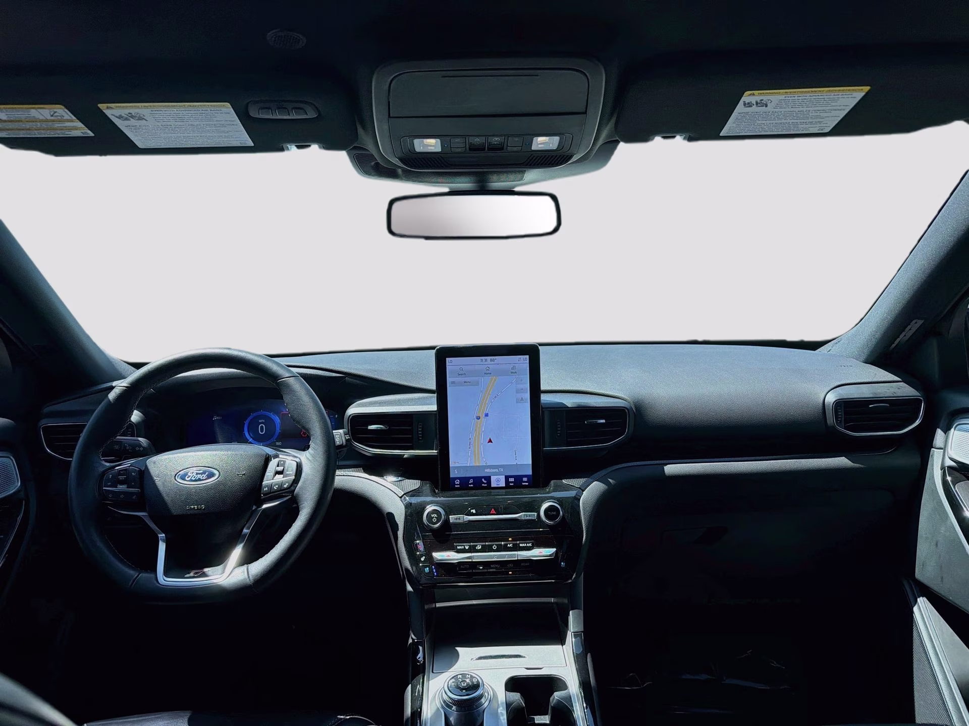 2024 Star White Metallic Tri-Coat Ford Explorer ST 4X4 SUV