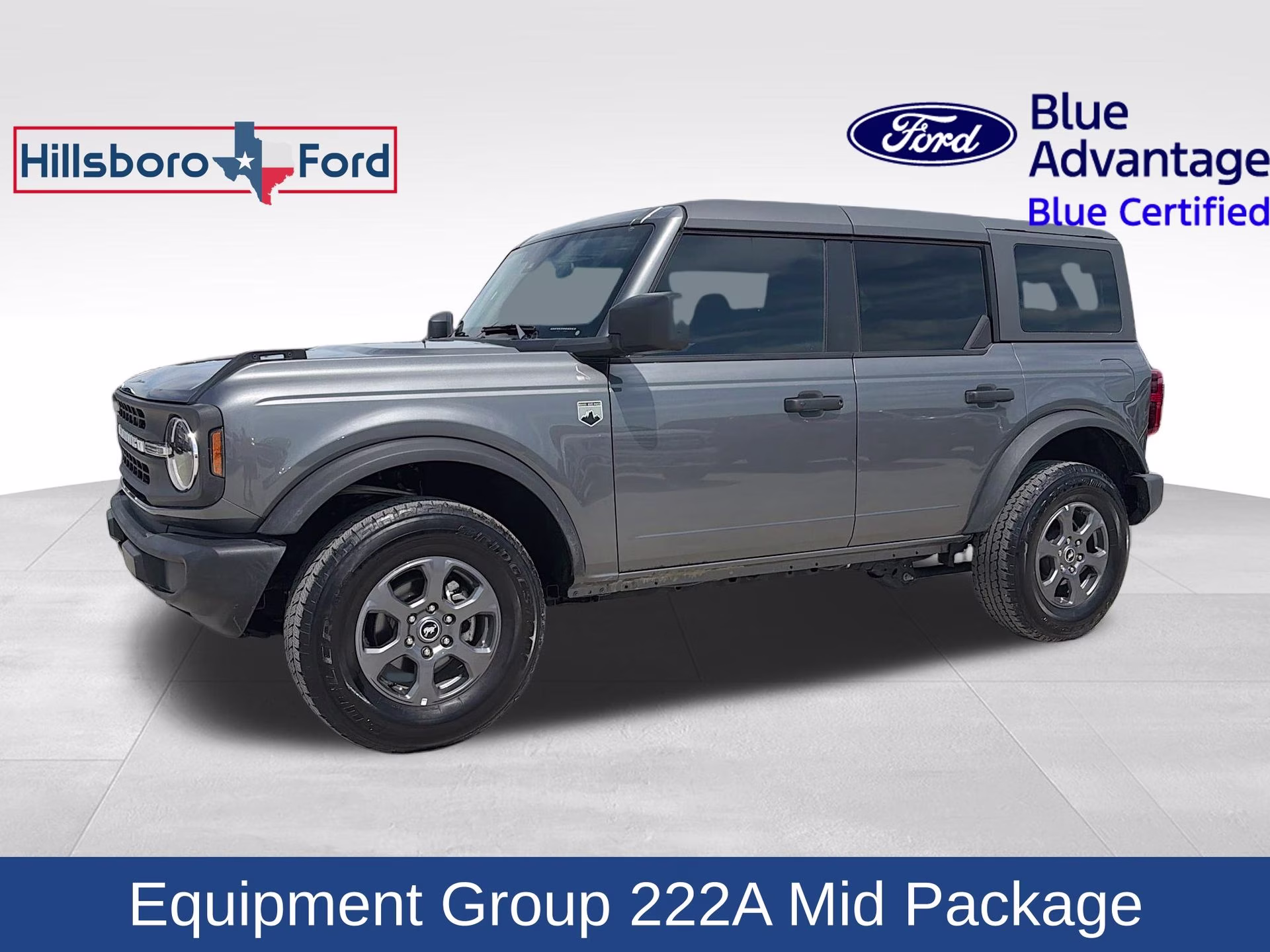 2025 Carbonized Gray Metallic Ford Bronco Big Bend 4X4 SUV