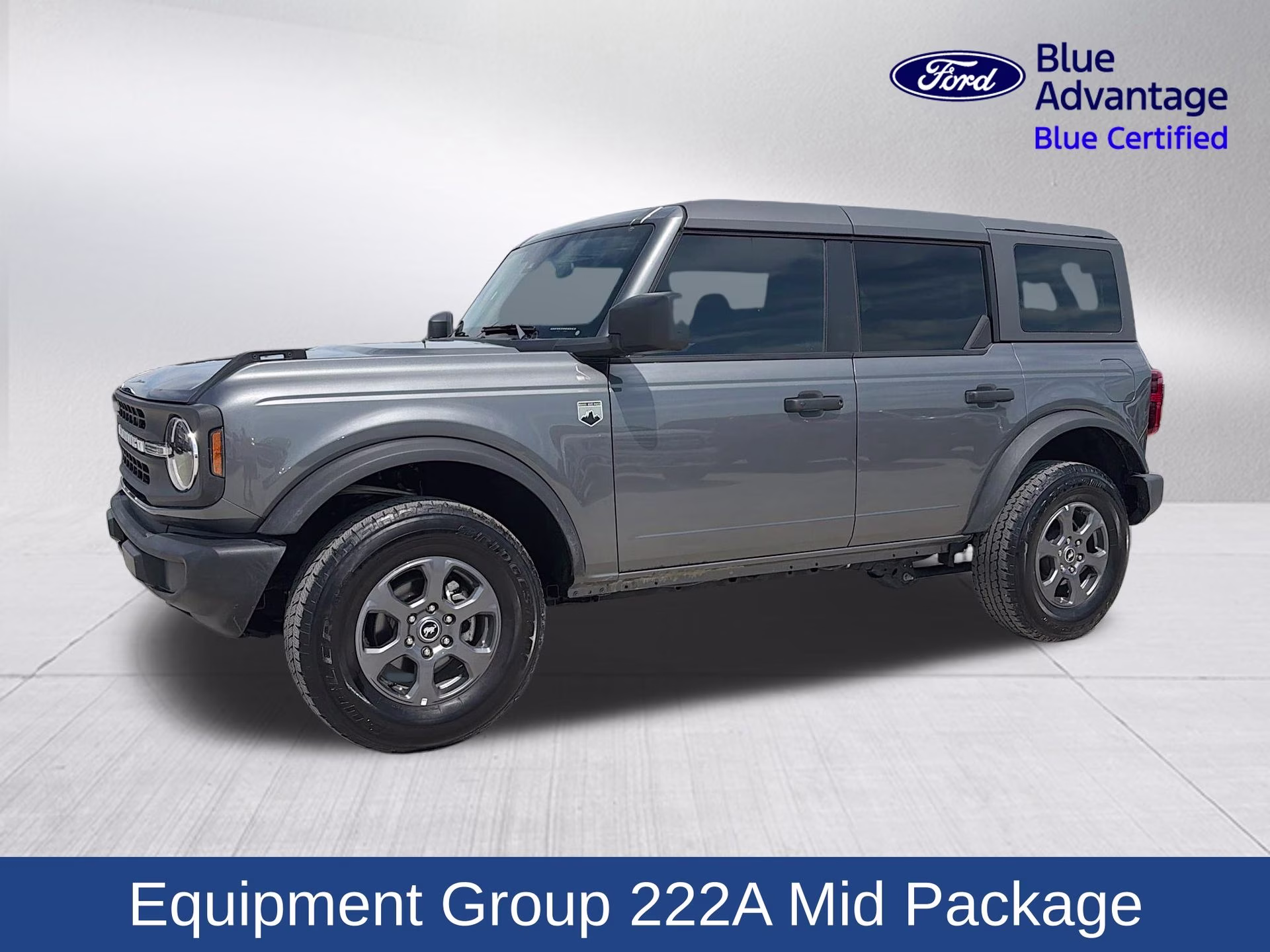 2025 Carbonized Gray Metallic Ford Bronco Big Bend 4X4 SUV