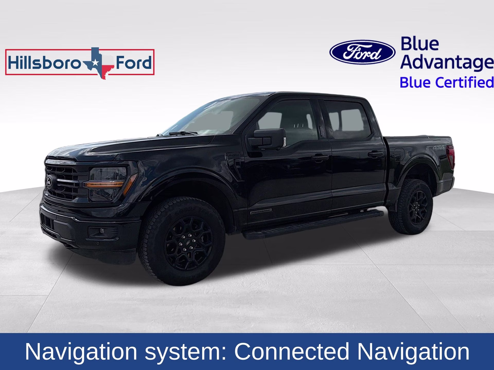 2024 Agate Black Metallic Ford F-150 XLT 4X4 Truck