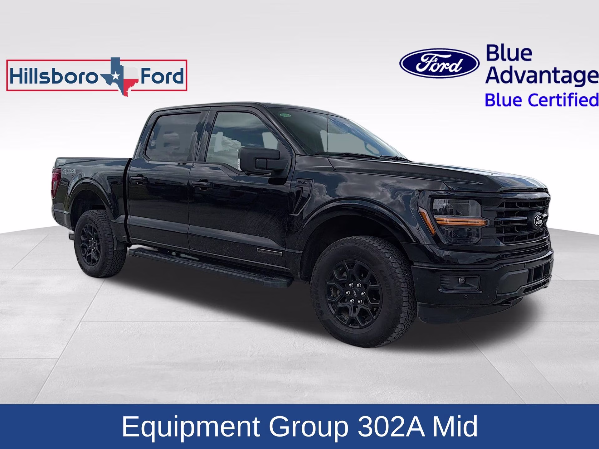 2024 Agate Black Metallic Ford F-150 XLT 4X4 Truck