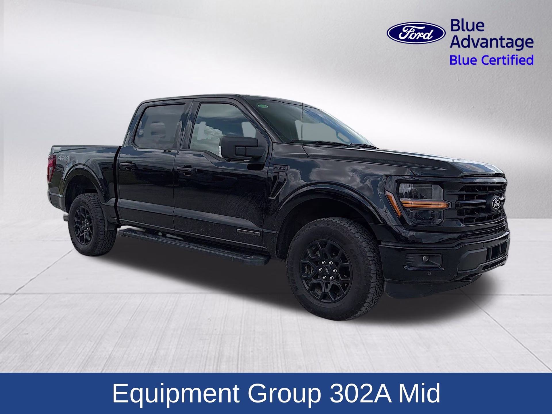 2024 Agate Black Metallic Ford F-150 XLT 4X4 Truck