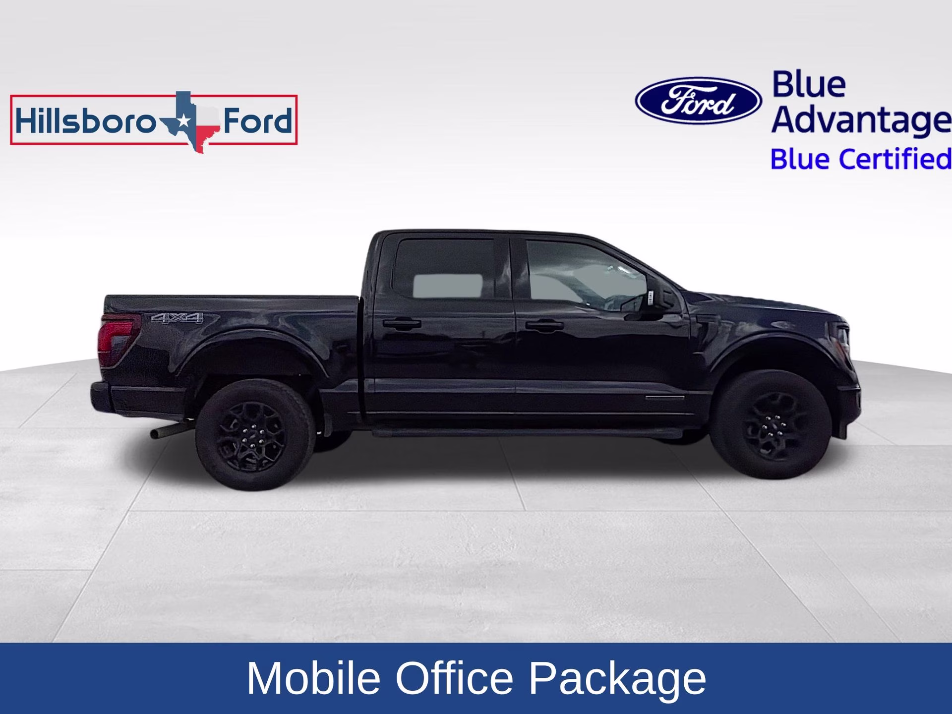 2024 Agate Black Metallic Ford F-150 XLT 4X4 Truck