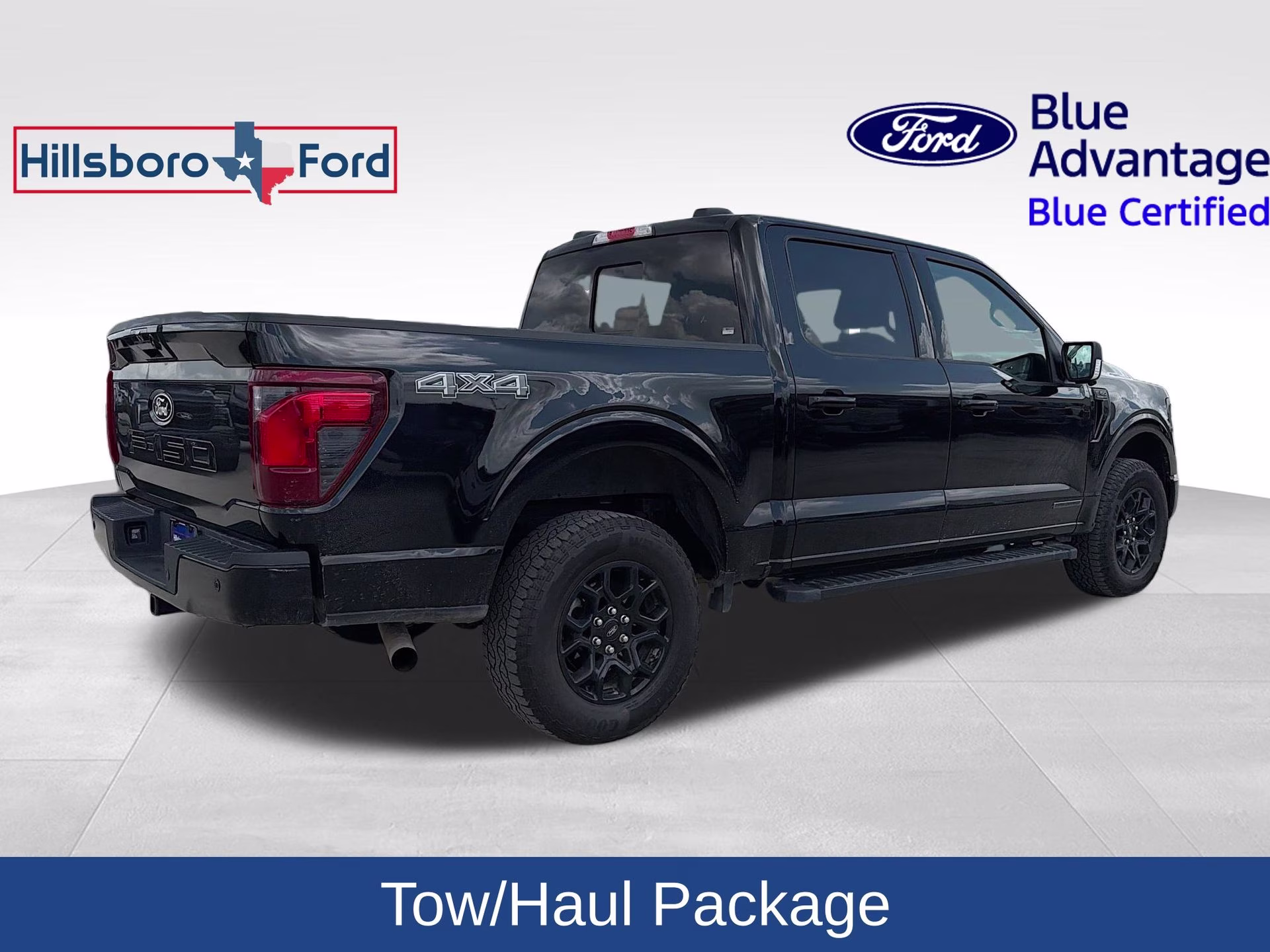 2024 Agate Black Metallic Ford F-150 XLT 4X4 Truck