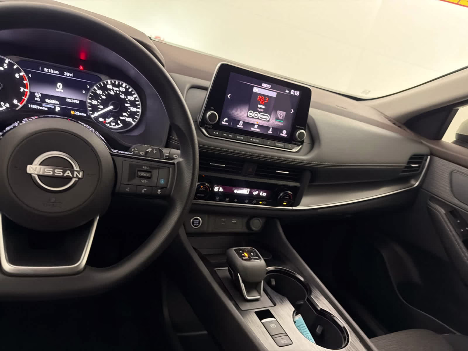 2023 Pearl White Tricoat Nissan Rogue SV FWD SUV
