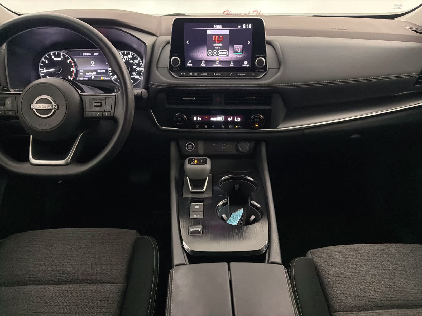 2023 Pearl White Tricoat Nissan Rogue SV FWD SUV