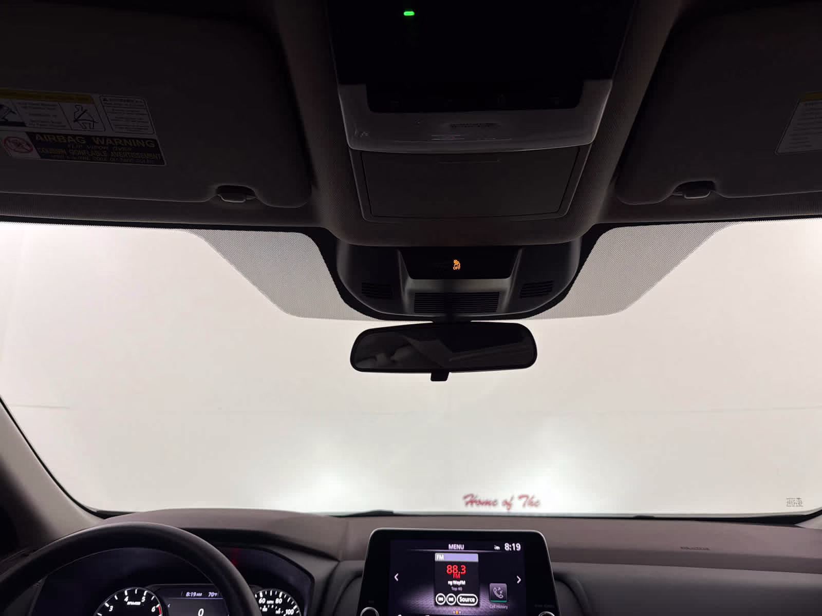 2023 Pearl White Tricoat Nissan Rogue SV FWD SUV