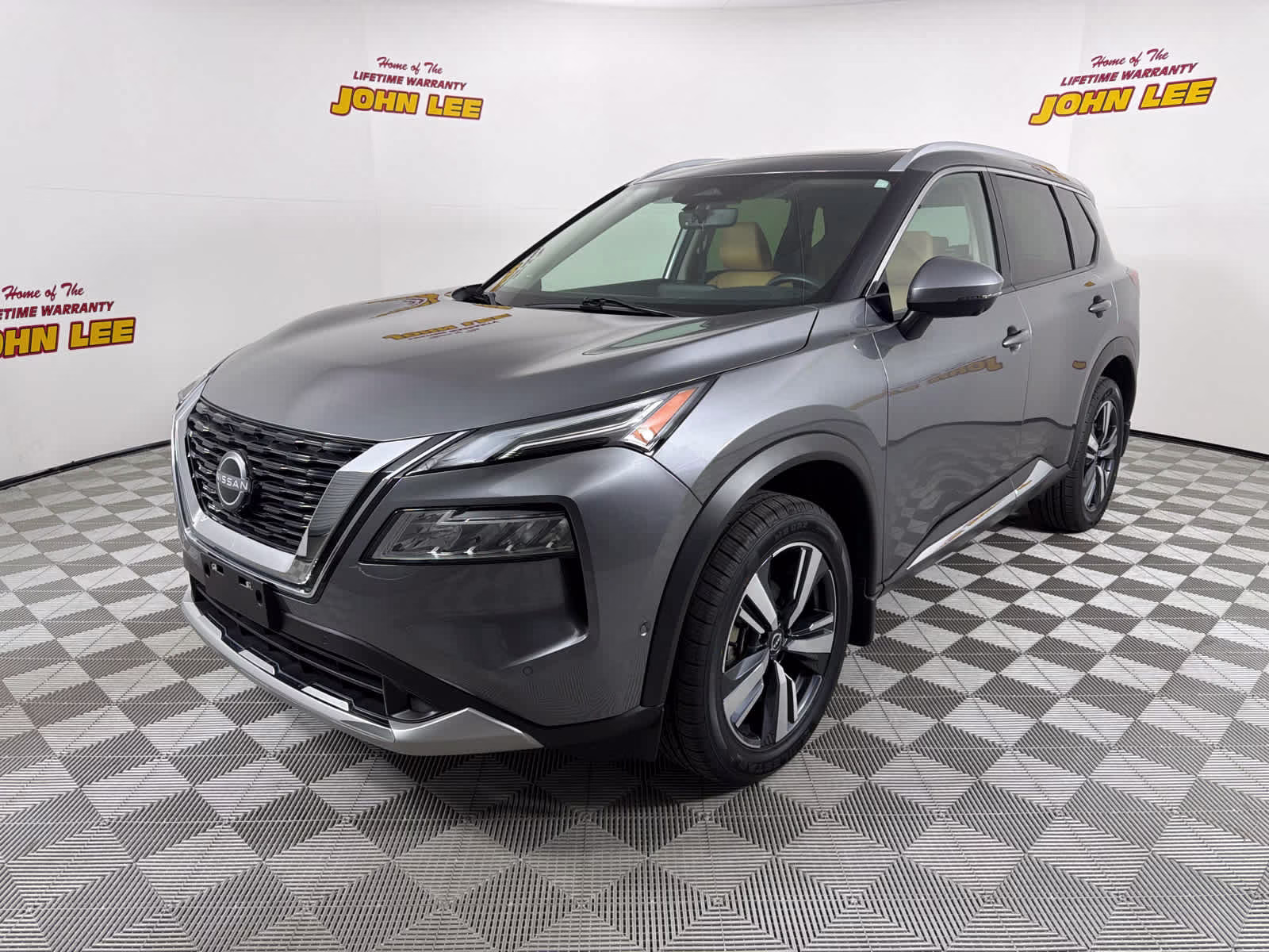 2023 Gun Metallic Nissan Rogue Platinum AWD SUV
