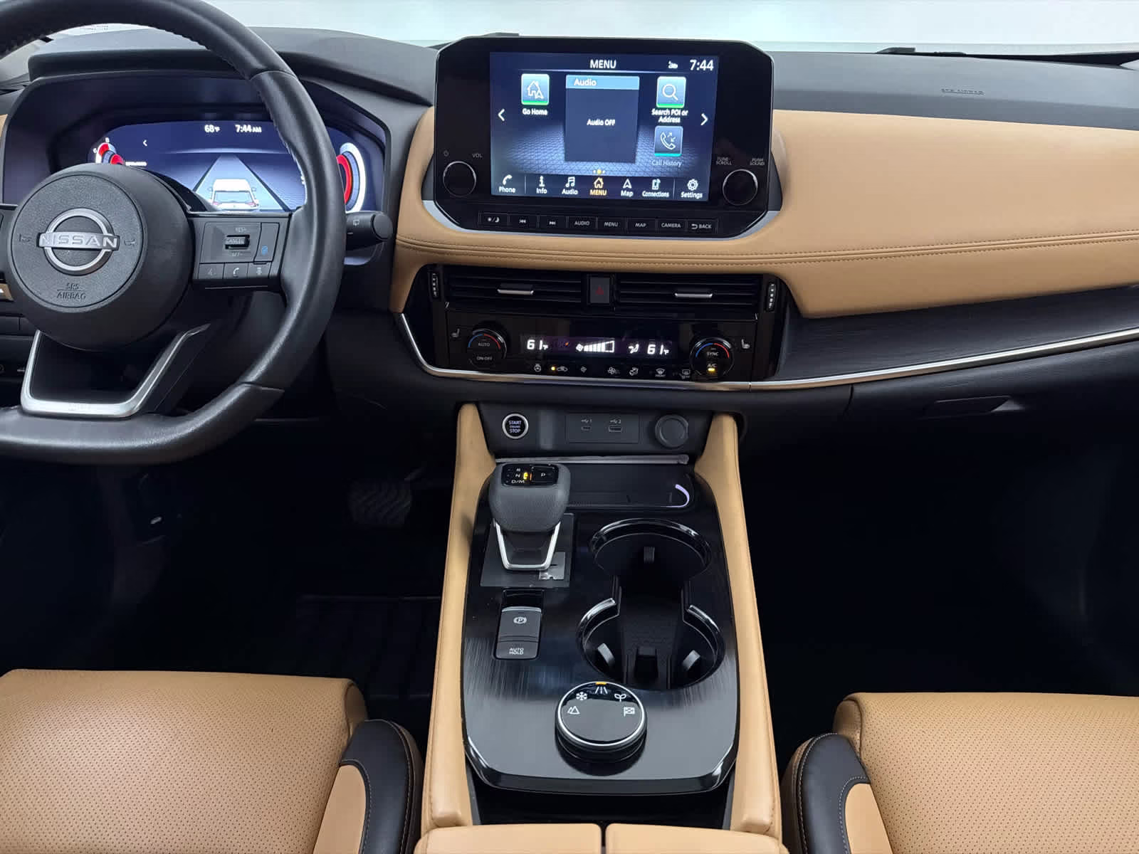 2023 Gun Metallic Nissan Rogue Platinum AWD SUV