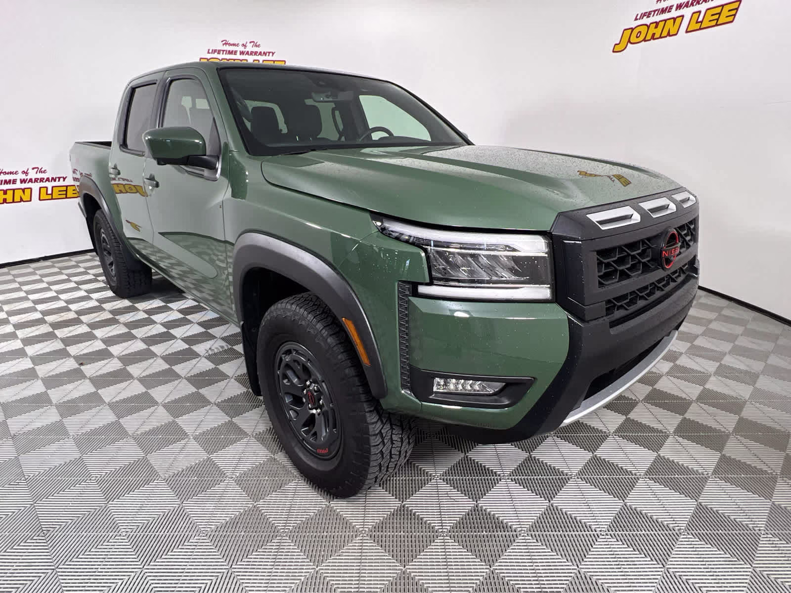 2025 Tactical Green Metallic Nissan Frontier PRO-4X 4X4 Truck