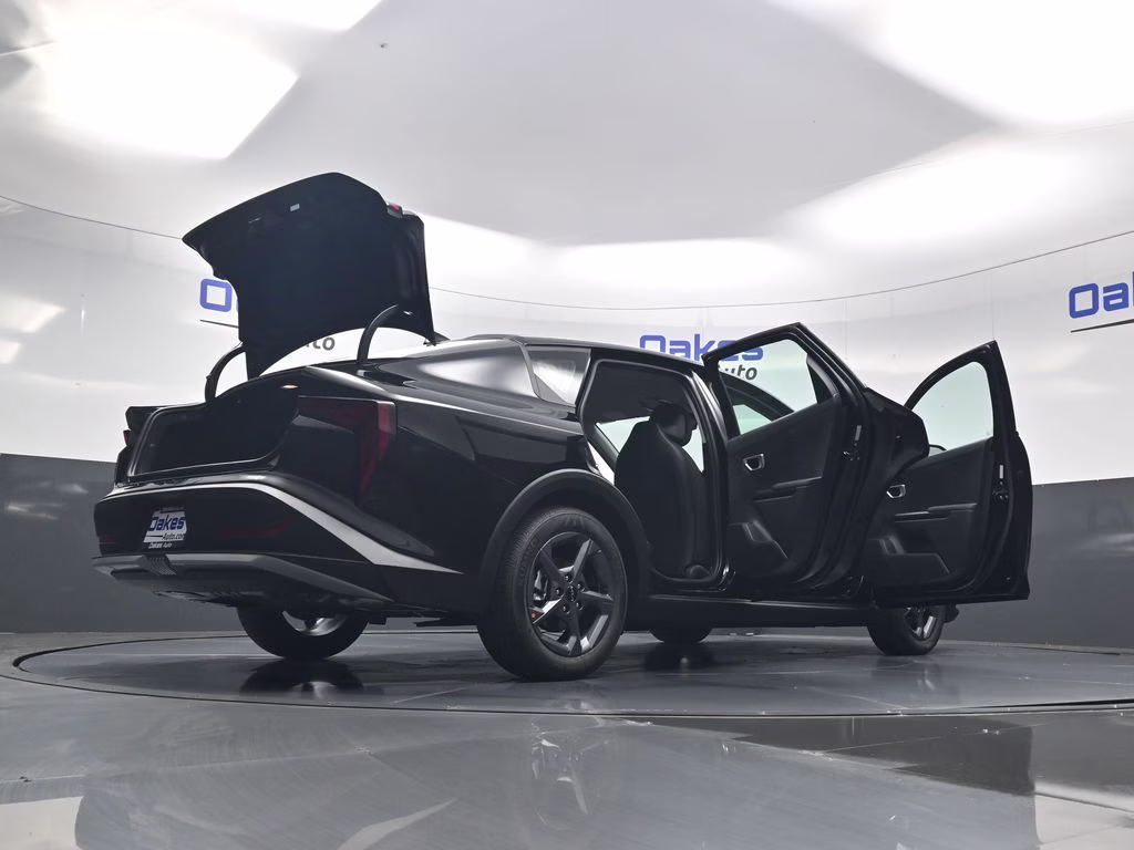 2026 Aurora Black Pearl Kia K4 LXS FWD Sedan