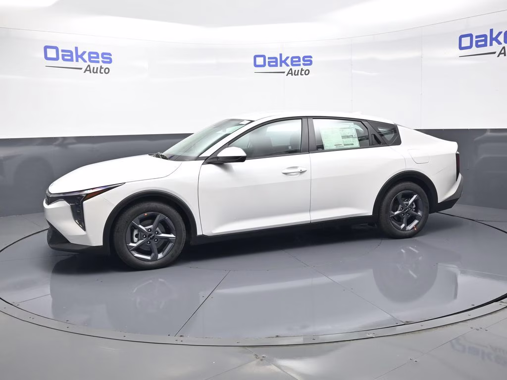 2026 Snow White Pearl Kia K4 LXS FWD Sedan