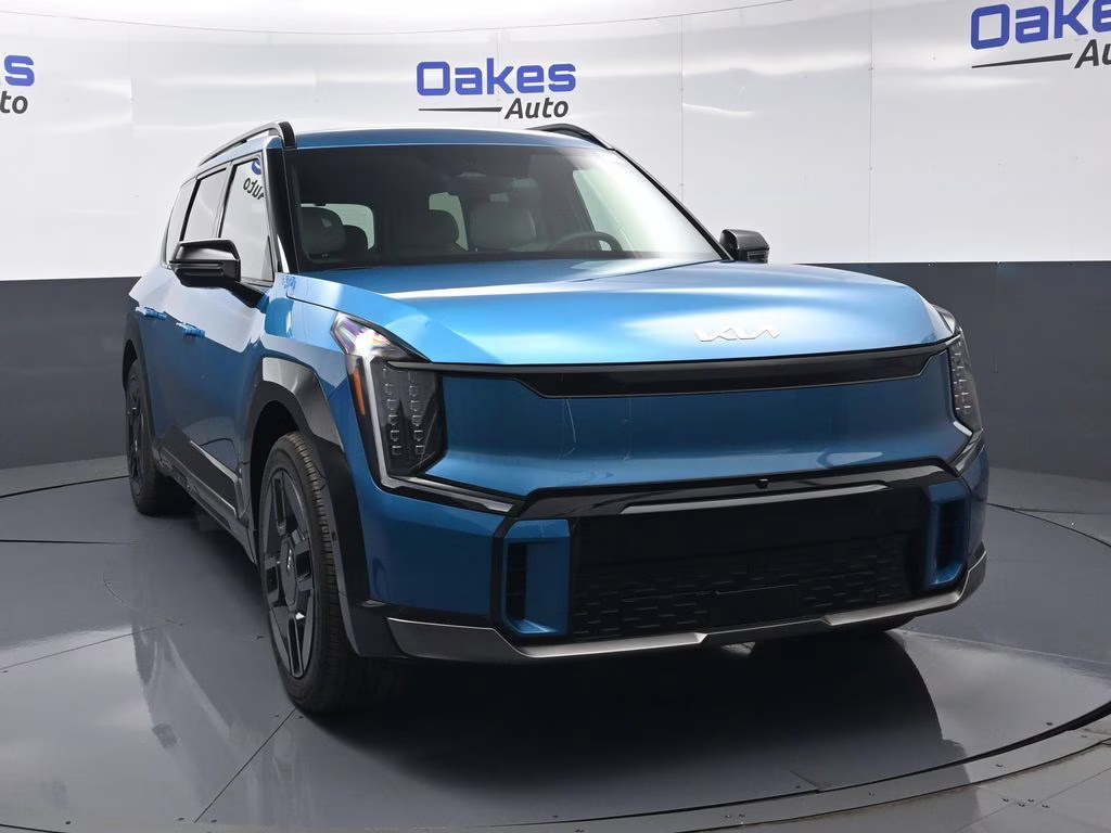 2026 Ocean Blue Kia EV9 GT-Line AWD SUV
