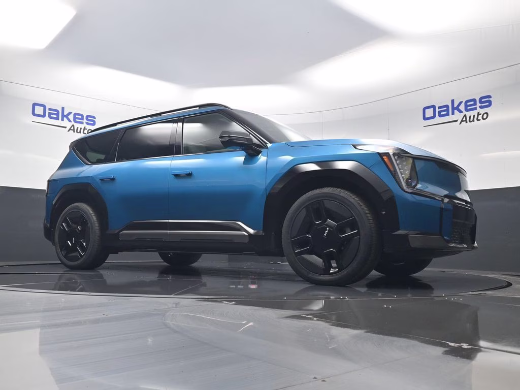 2026 Ocean Blue Kia EV9 GT-Line AWD SUV