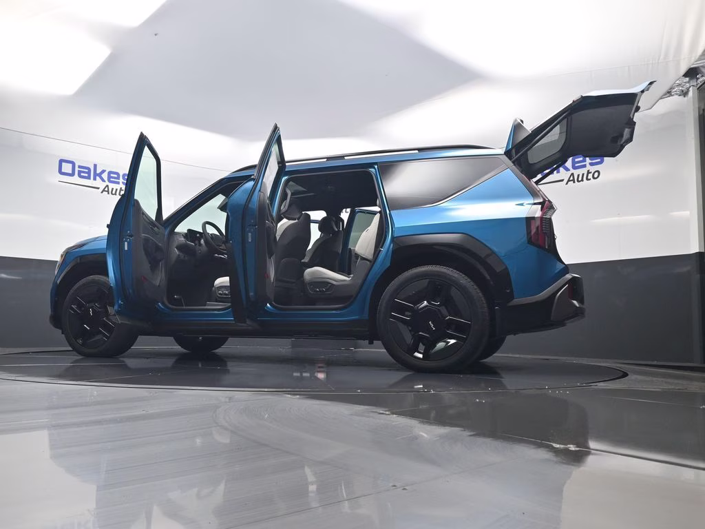 2026 Ocean Blue Kia EV9 GT-Line AWD SUV