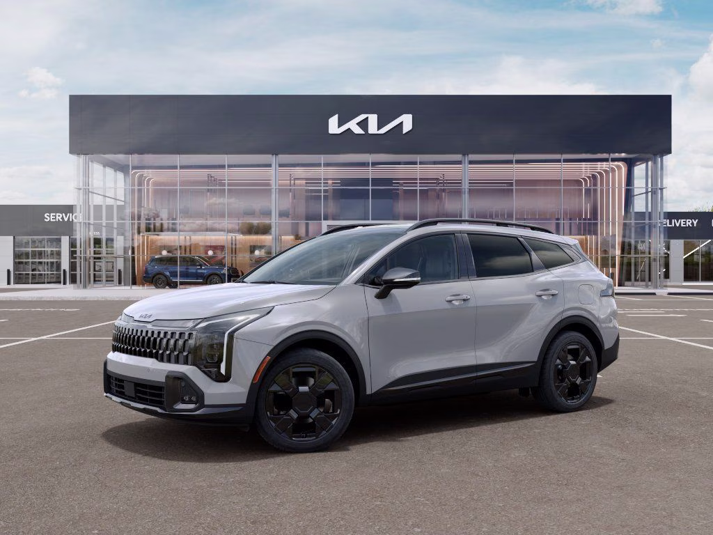 2026 Wolf Gray Kia Sportage X-Line AWD SUV