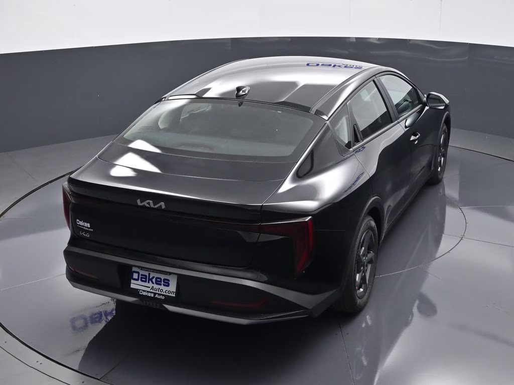 2026 Aurora Black Pearl Kia K4 LXS FWD Sedan