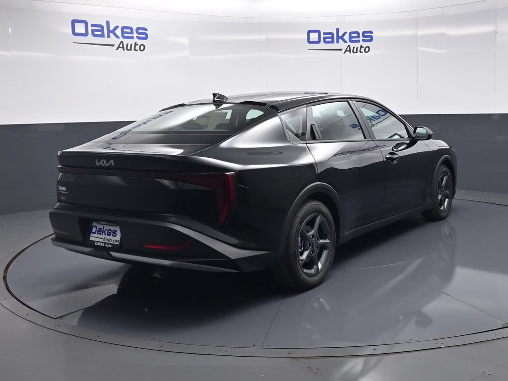 2026 Aurora Black Pearl Kia K4 LXS FWD Sedan