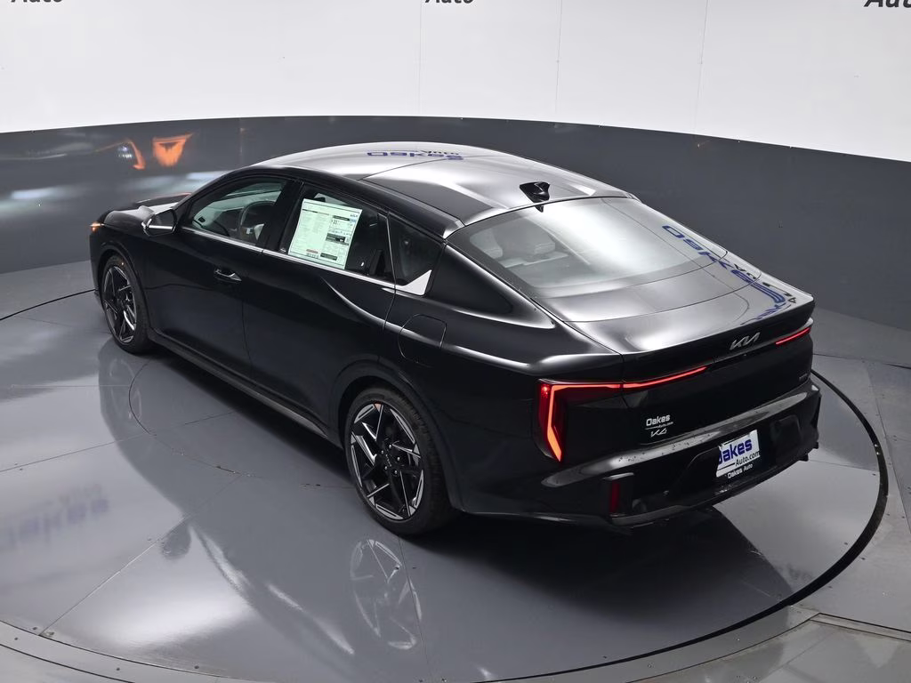 2026 Aurora Black Pearl Kia K4 GT-Line FWD Sedan