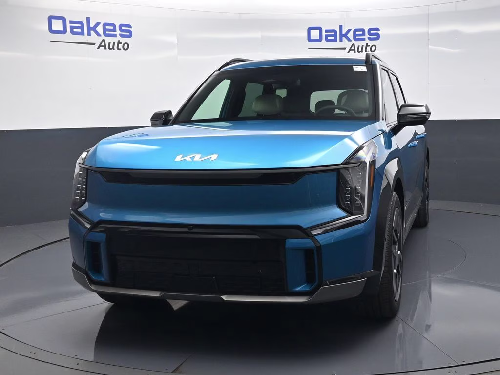 2026 Ocean Blue Kia EV9 GT-Line AWD SUV
