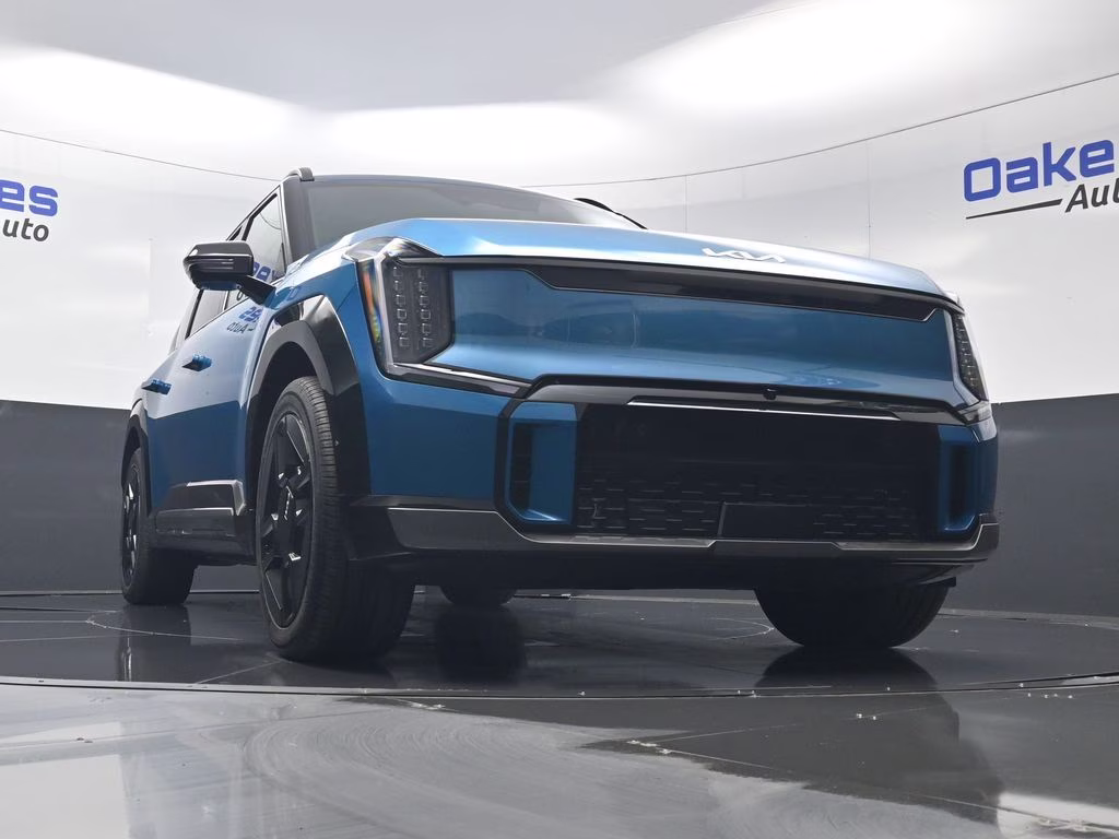 2026 Ocean Blue Kia EV9 GT-Line AWD SUV