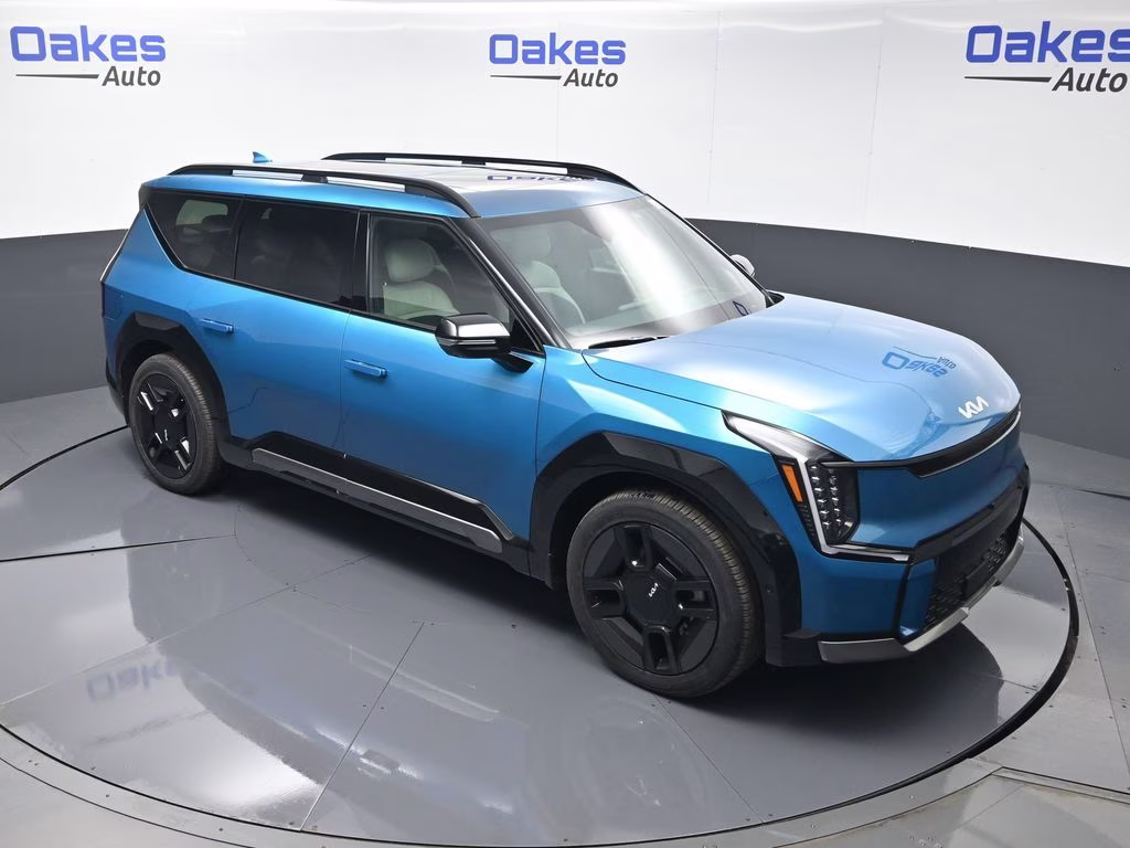 2026 Ocean Blue Kia EV9 GT-Line AWD SUV