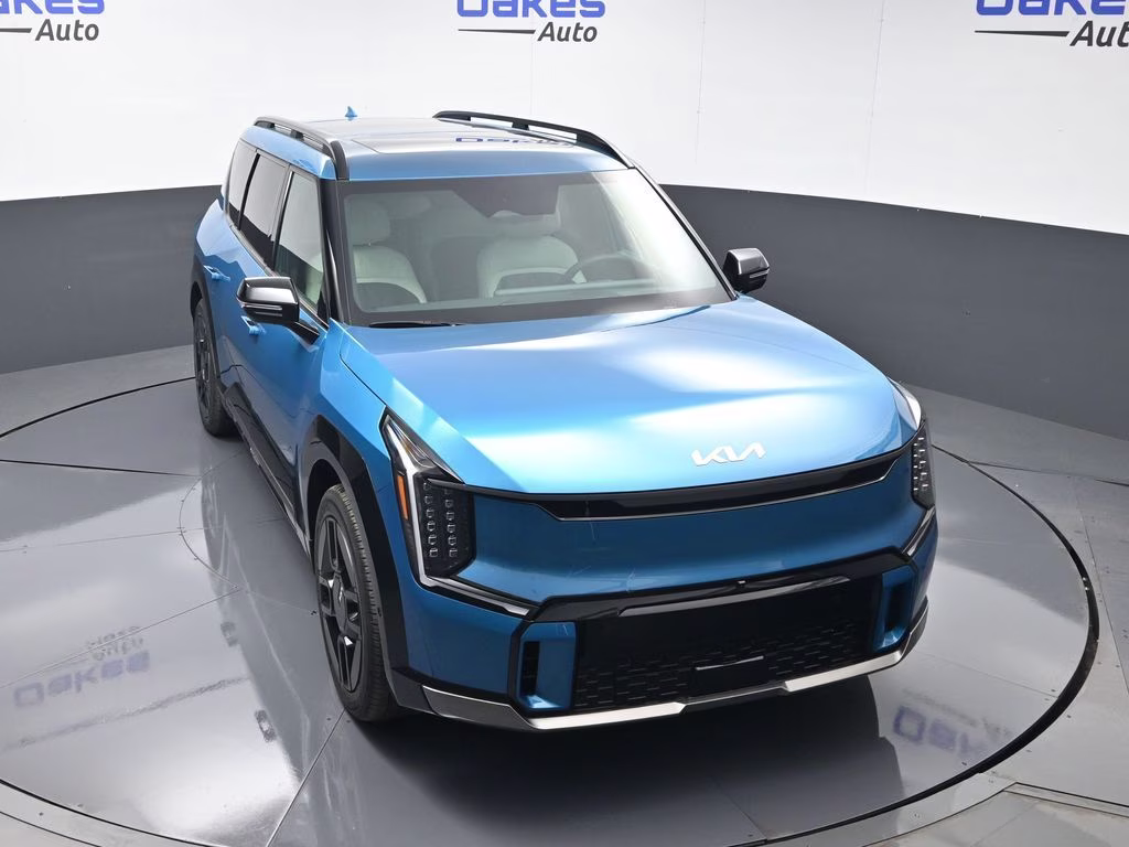 2026 Ocean Blue Kia EV9 GT-Line AWD SUV