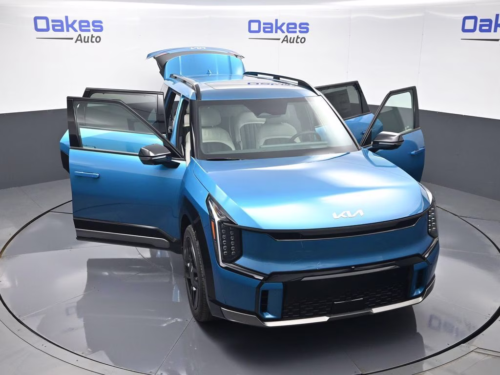 2026 Ocean Blue Kia EV9 GT-Line AWD SUV