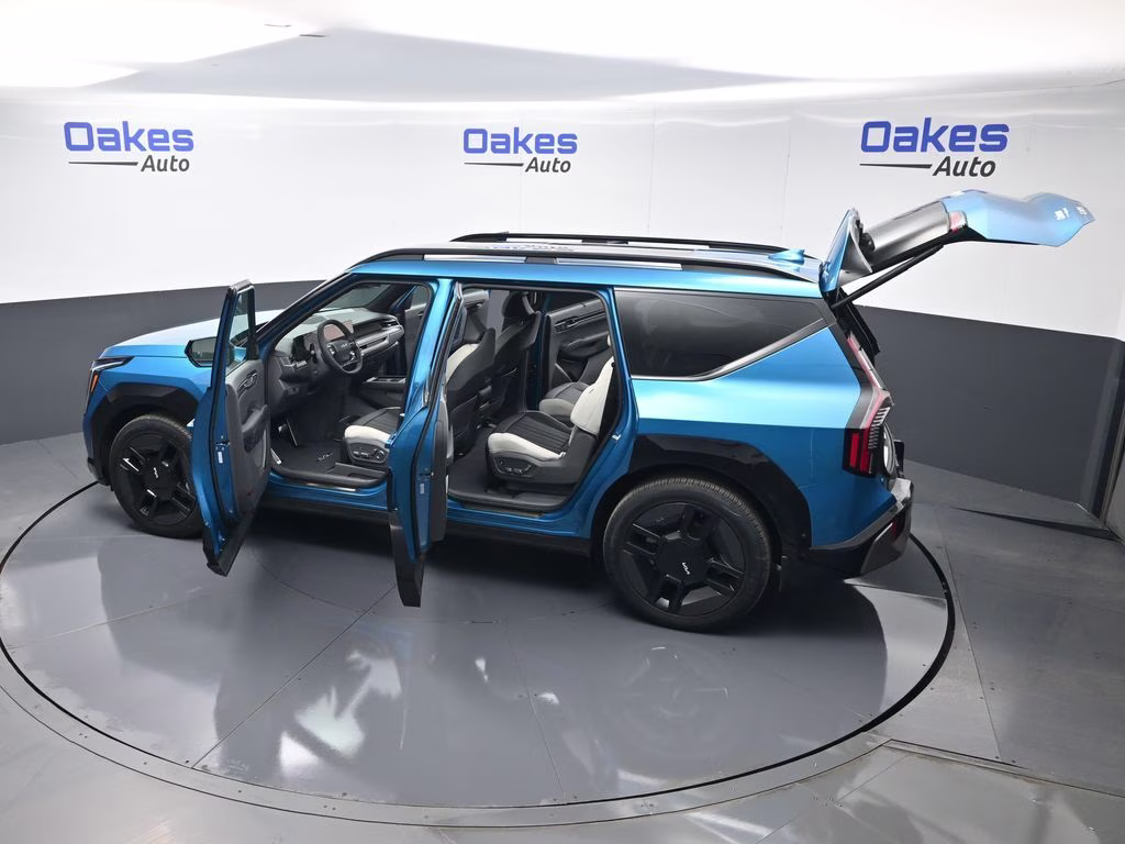 2026 Ocean Blue Kia EV9 GT-Line AWD SUV