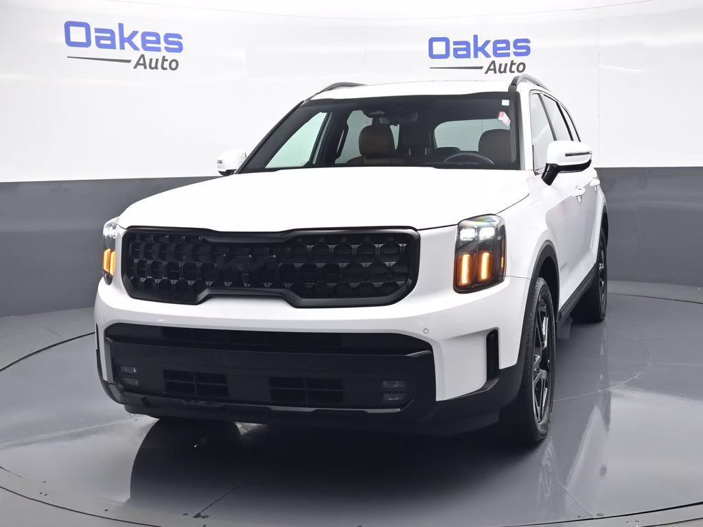 2025 Glacial White Pearl Kia Telluride SX-Prestige X-Line AWD SUV
