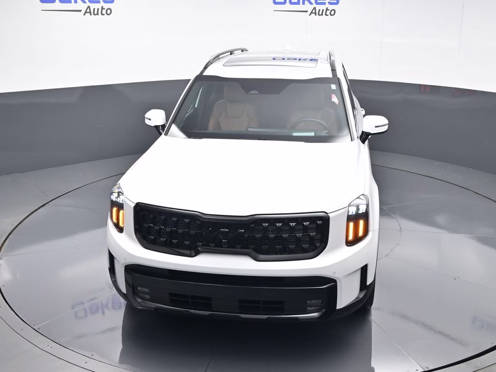 2025 Glacial White Pearl Kia Telluride SX-Prestige X-Line AWD SUV