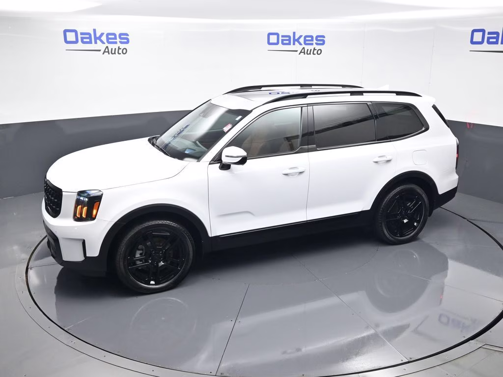 2025 Glacial White Pearl Kia Telluride SX-Prestige X-Line AWD SUV
