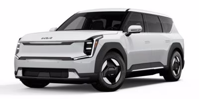 2026 Glacial White Pearl/Ebony Black Roof Kia EV9 GT-Line AWD SUV