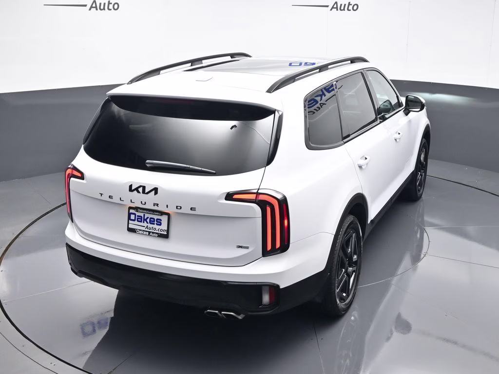 2025 Glacial White Pearl Kia Telluride SX-Prestige X-Line AWD SUV