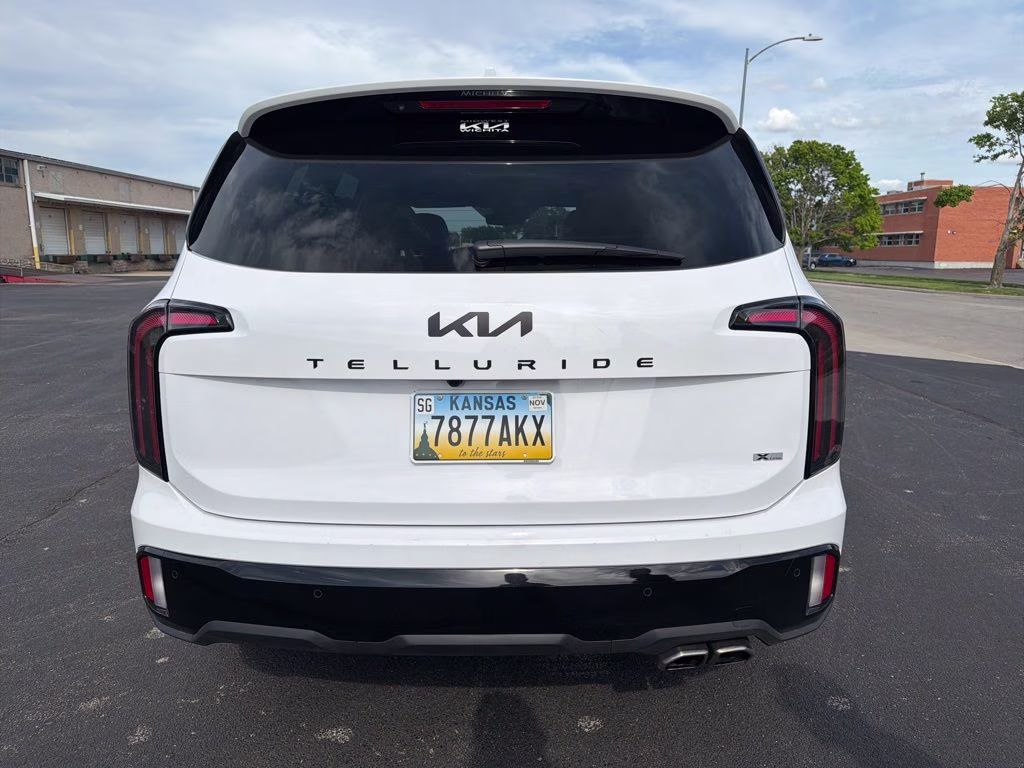 2025 Glacial White Pearl Kia Telluride SX-Prestige X-Line AWD SUV