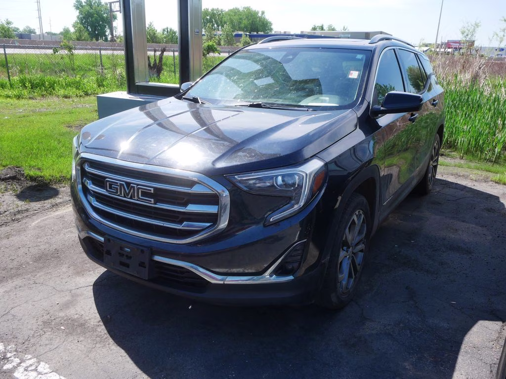 2018 Ebony Twilight Metallic GMC Terrain SLT AWD SUV
