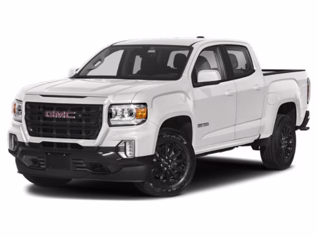 2022 Summit White GMC Canyon Elevation 4X4 Truck