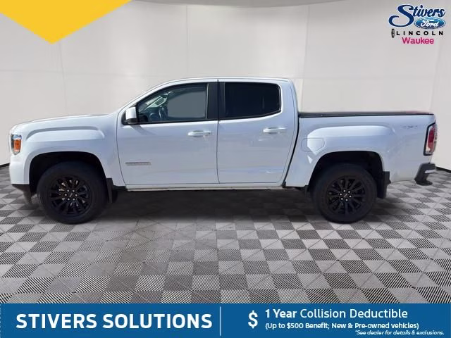 2022 Summit White GMC Canyon Elevation 4X4 Truck