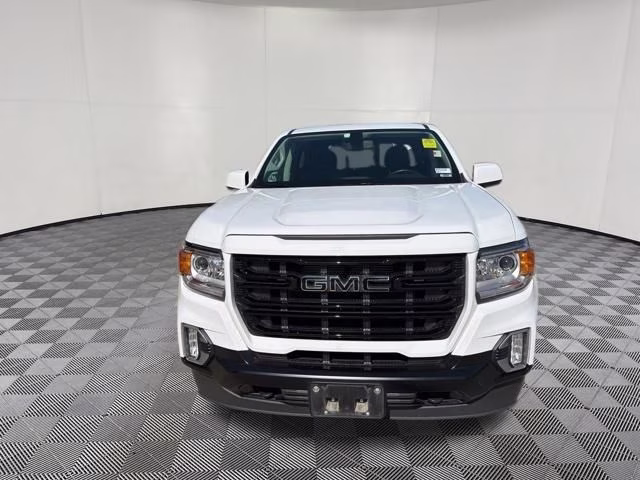 2022 Summit White GMC Canyon Elevation 4X4 Truck