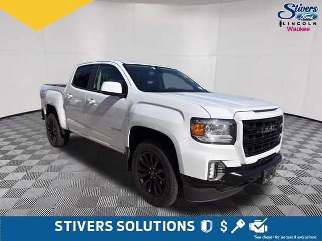 2022 Summit White GMC Canyon Elevation 4X4 Truck