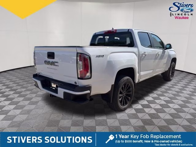 2022 Summit White GMC Canyon Elevation 4X4 Truck
