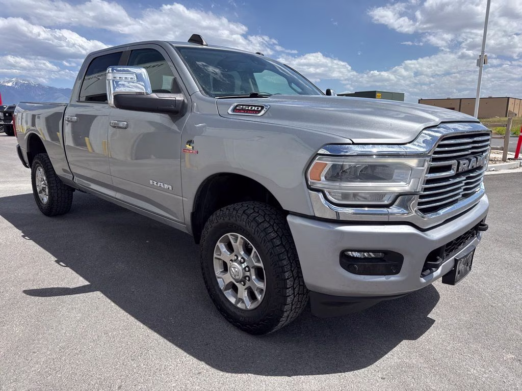 2024 Billet Silver Metallic Clearcoat Ram 2500 Laramie 4X4 Truck